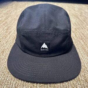 Burton Colfax Cordova Black Five-Panel Cap Unisex